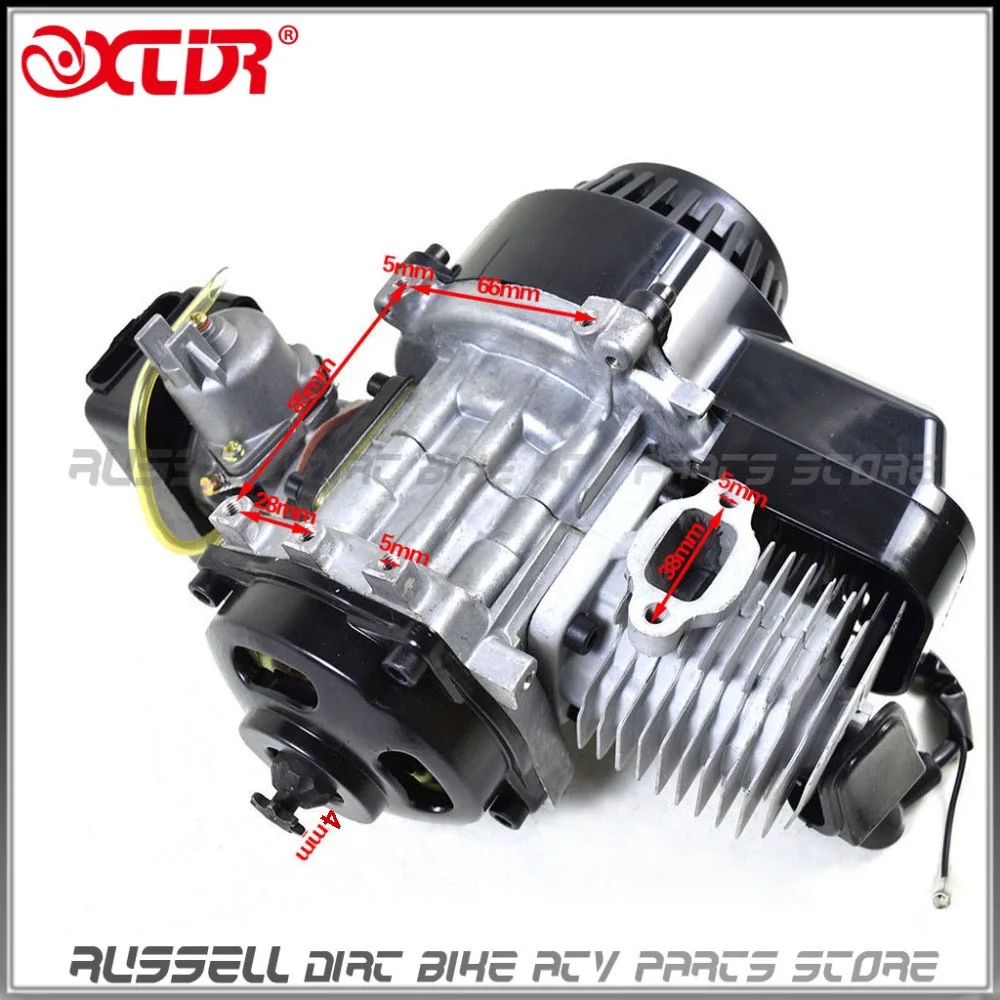 49cc двухтактный велосипедный мотор газовый двигатель моторизованный мини