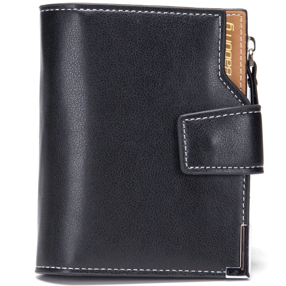 Мужские бумажники брендовые для мужчин с сумкой карт зажим денег мужской