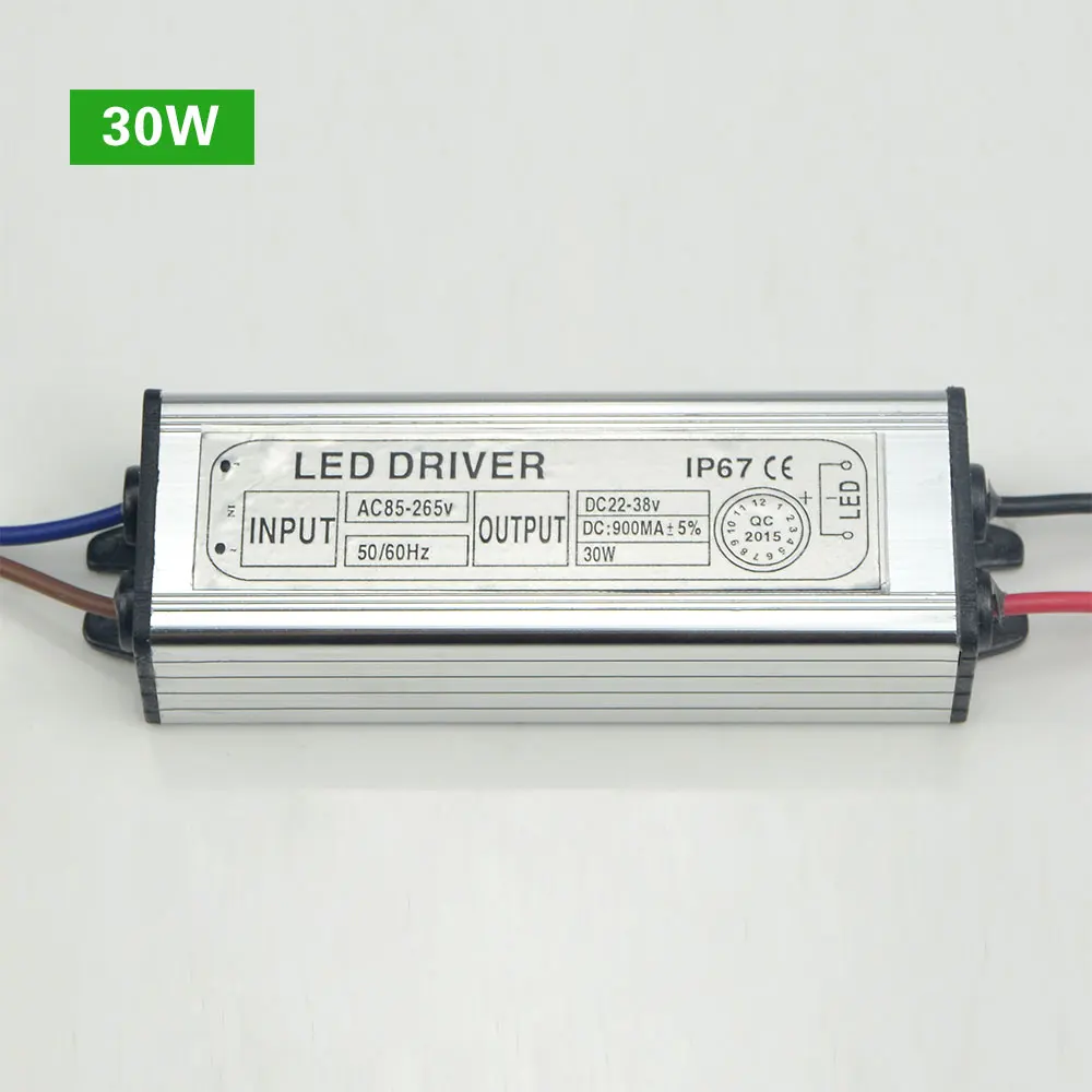 Трансформатор для светодиодной лампы IP67 85 265 в до 24 38 10/20/30/50 Вт|adapter toshiba|adapter