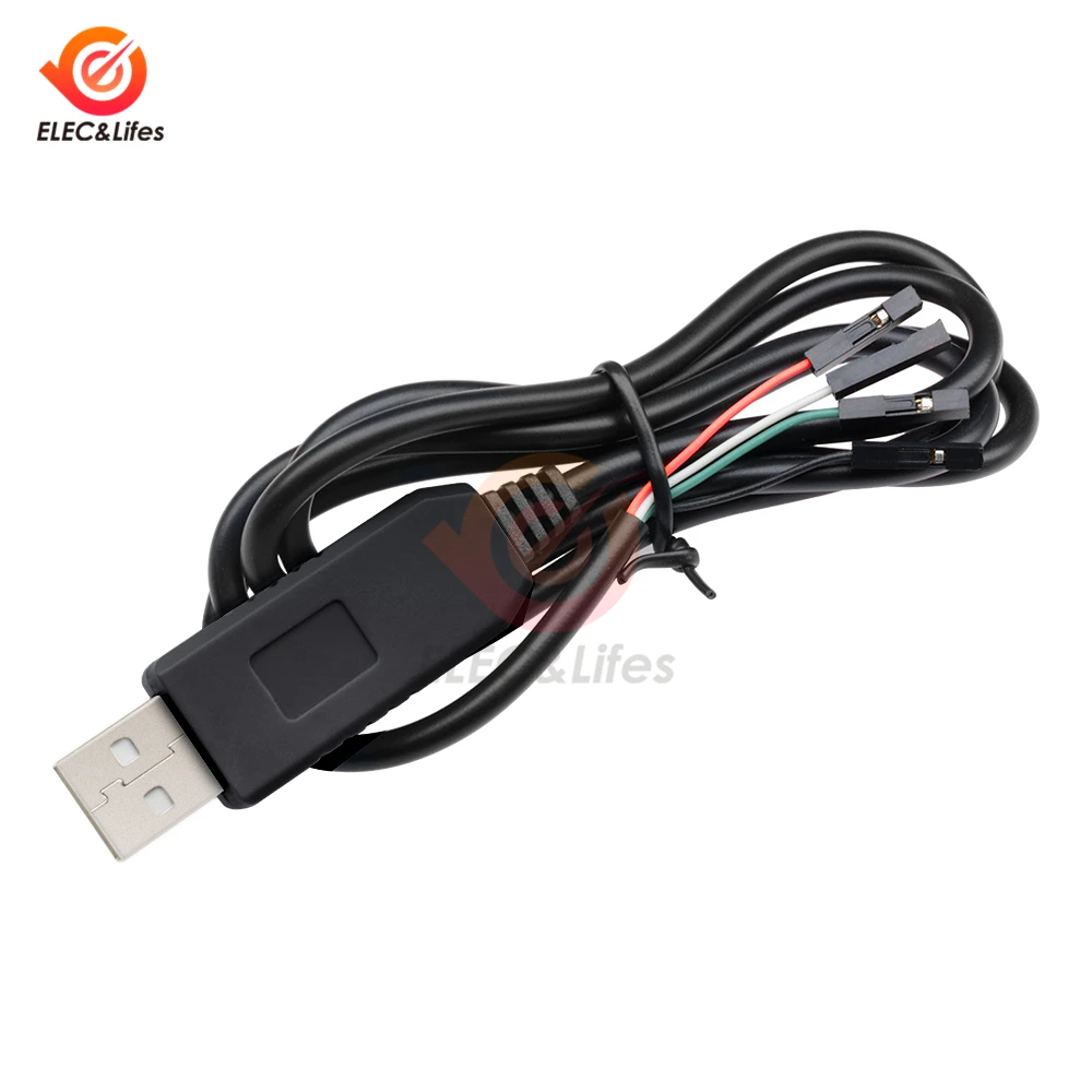 Кабель для загрузки PL2303HX USB-кабель передачи данных в TTL RS232 4-контактный