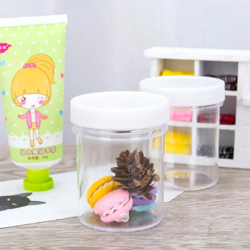 120 мл пластиковые прозрачные контейнеры для хранения органайзер коробка бутылка