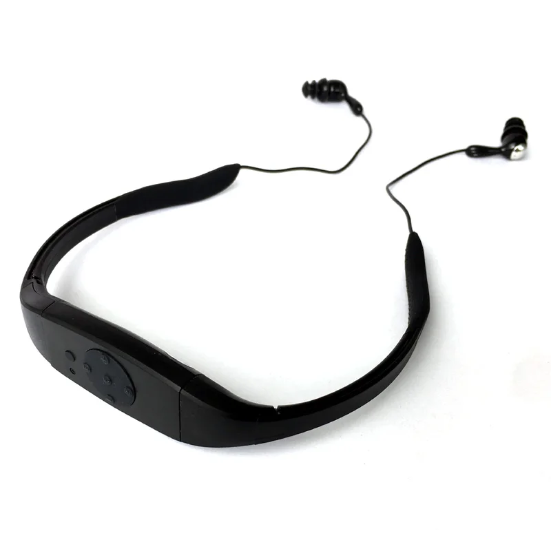 Водонепроницаемый MP3-плеер Спортивная музыка 8 Гб памяти радио FM для дайвинга