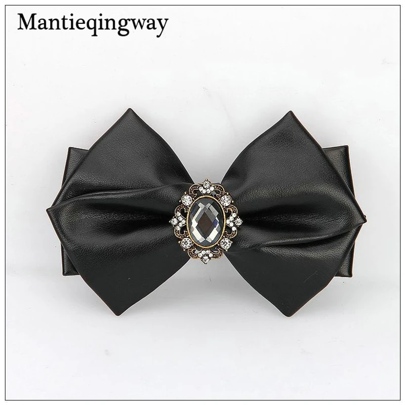 Mantieqingway Высокое качество 12*8 см ПУ Банкетный бабочкой для Для мужчин модные
