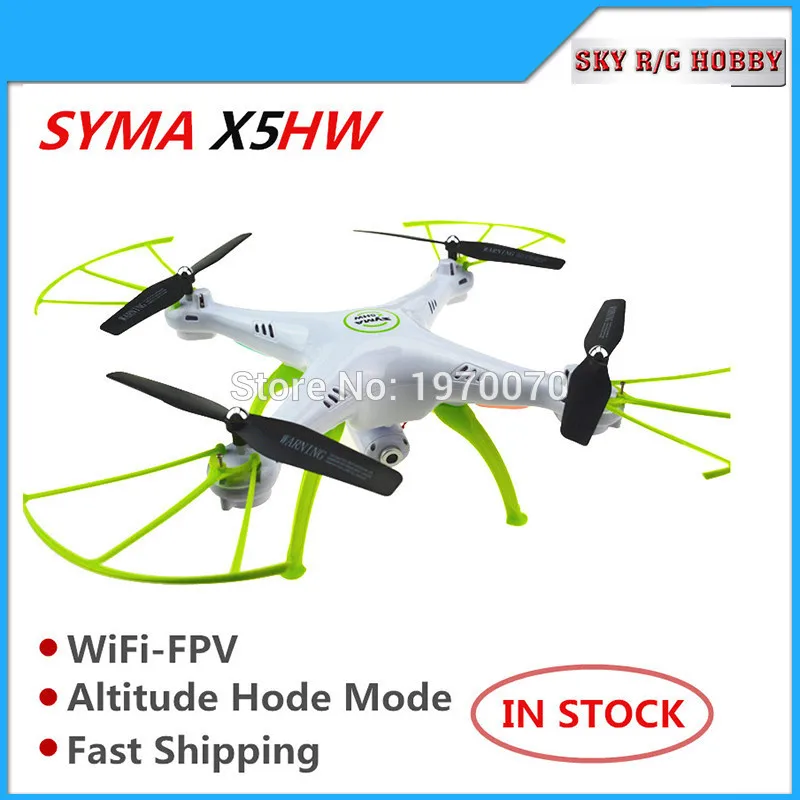 Оригинальный Syma X5HW 2 4G Радиоуправляемый квадрокоптер Дрон вертолет Wi-Fi камера