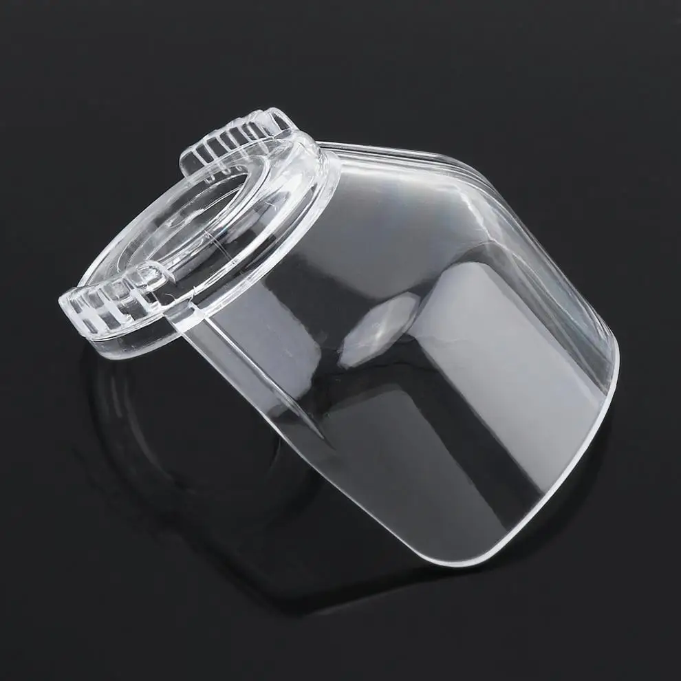 Пластиковый маленький прозрачный защитный чехол от пыли и брызг для