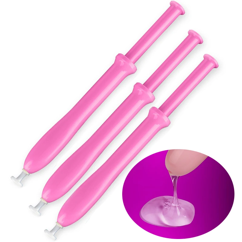 3 шт. в партии тип впрыски гладкое смазывающее масло на водной основе Анальное