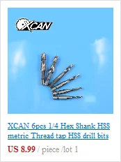 Винтовой кран XCAN HSS из стали с титановым покрытием, спиральный метрический резьбовой кран M2/M2.5/M3/M3.5/M4/M5/M6, ручной кран TR