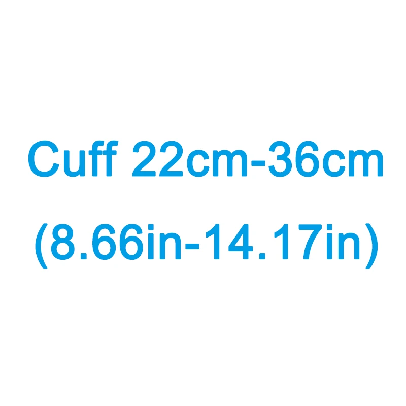 Cuff 22-36cm Домашний медицинский монитор для измерения артериального давления, инструмент для измерения пульса, портативный Большой ЖК-дисплей, Цифровая Верхняя манжета тонометра, Макс. 42 см - Цвет: Cuff 22-36cm