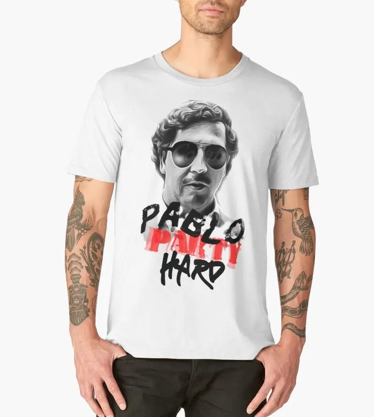Pablo escobar футболка толстовка с капюшоном художественная Мужская Культовая