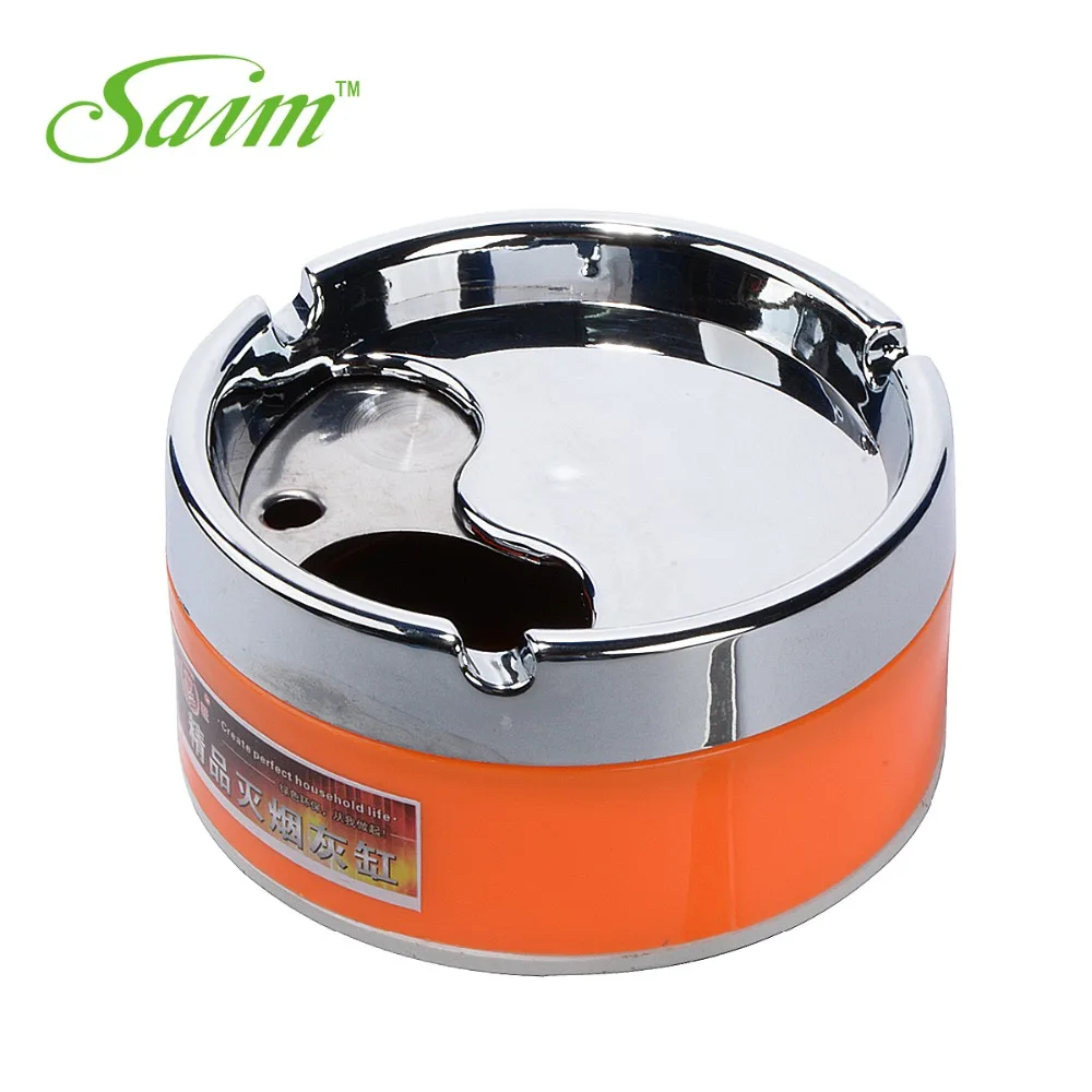 Новый бренд для дома используется красочный узор пепельницы с крышкой вращения