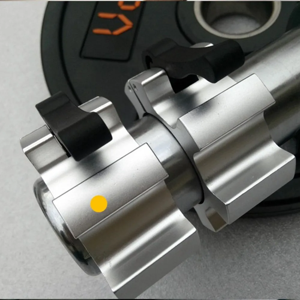 2 шт. Алюминиевая штанга дюйма для тяжелой атлетики воротник с замком