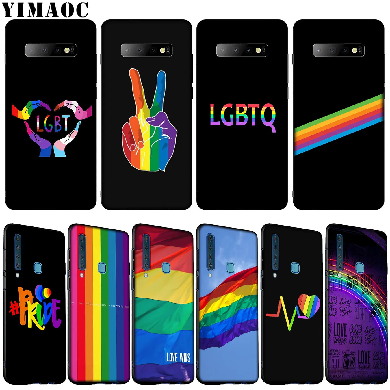YIMAOC ЛГБТ love is Love мягкий силиконовый чехол для телефона Samsung Galaxy S20 Ultra S10 Lite S9 S8 Plus S6