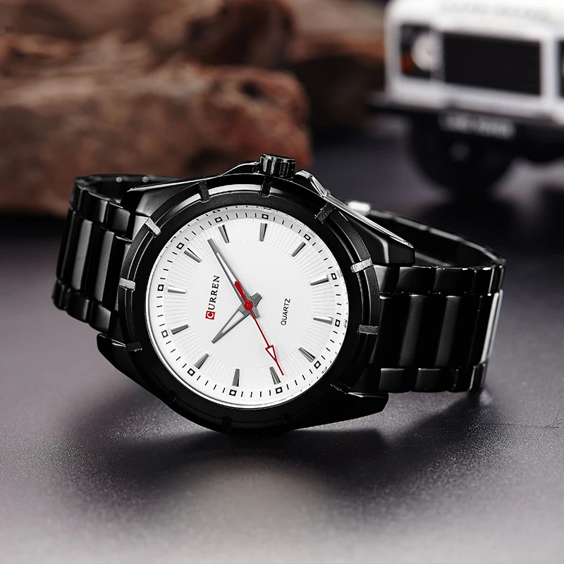 Часы наручные CURREN Мужские кварцевые спортивные брендовые роскошные для улицы 8112