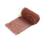 6-проволочный медный сетчатый фильтр, колонковая упаковка, тканый фильтр для дистилляции, ширина 10 см, длина 0,5-3 м, диаметр 0,15 мм