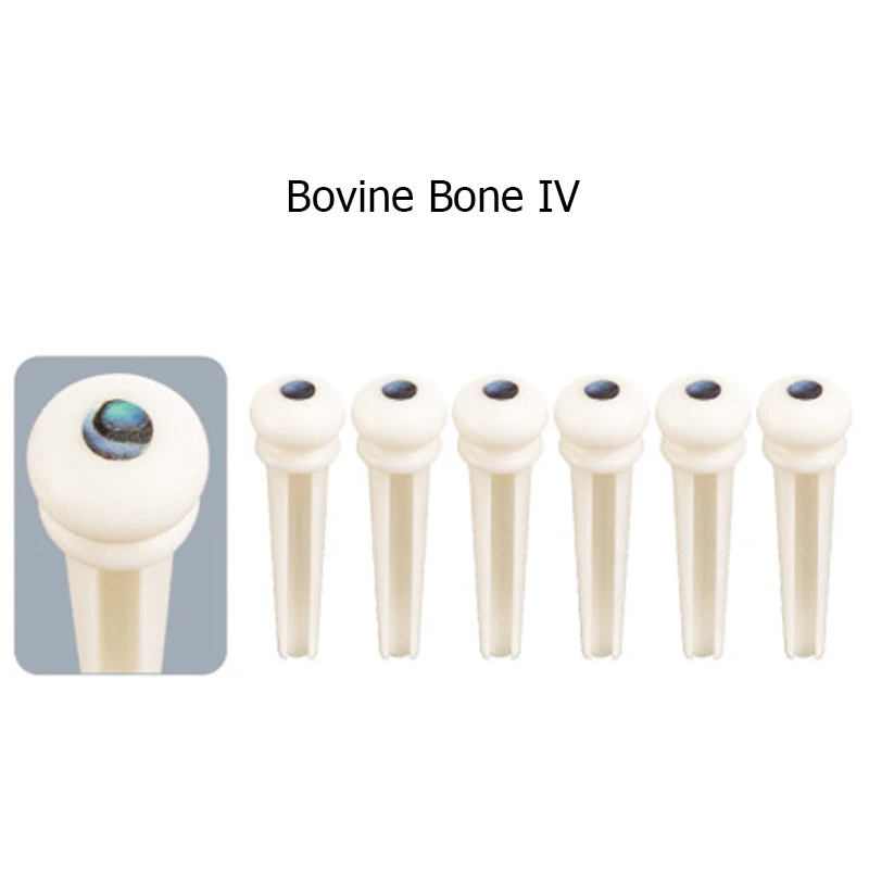 Bovine Bone IV x6 6 шт./компл. Акустическая гитара для порожка из эбенового дерева/с бычьей костью/из розового дерева/Cocopolo оболочки в народном стиле Аксессуары для гитары - Цвет: Bovine Bone IV x6