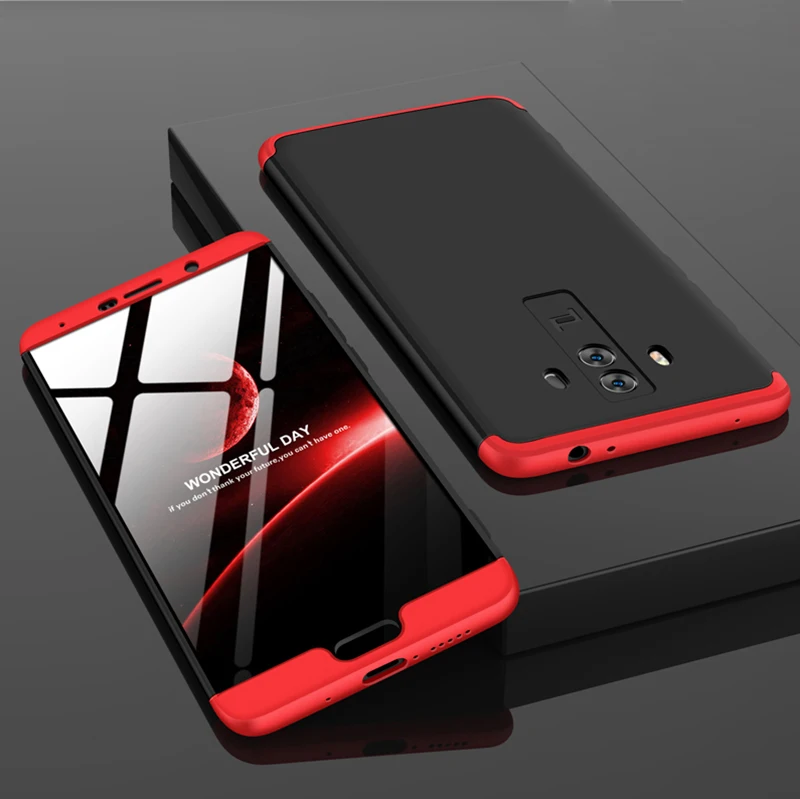 LuckGuard Luxury 360 Degree Full Body For Huawei Honor 8 9 6X Nova 2 Plus 2S Slim Matte Plastic Cover Mate 10 Pro |