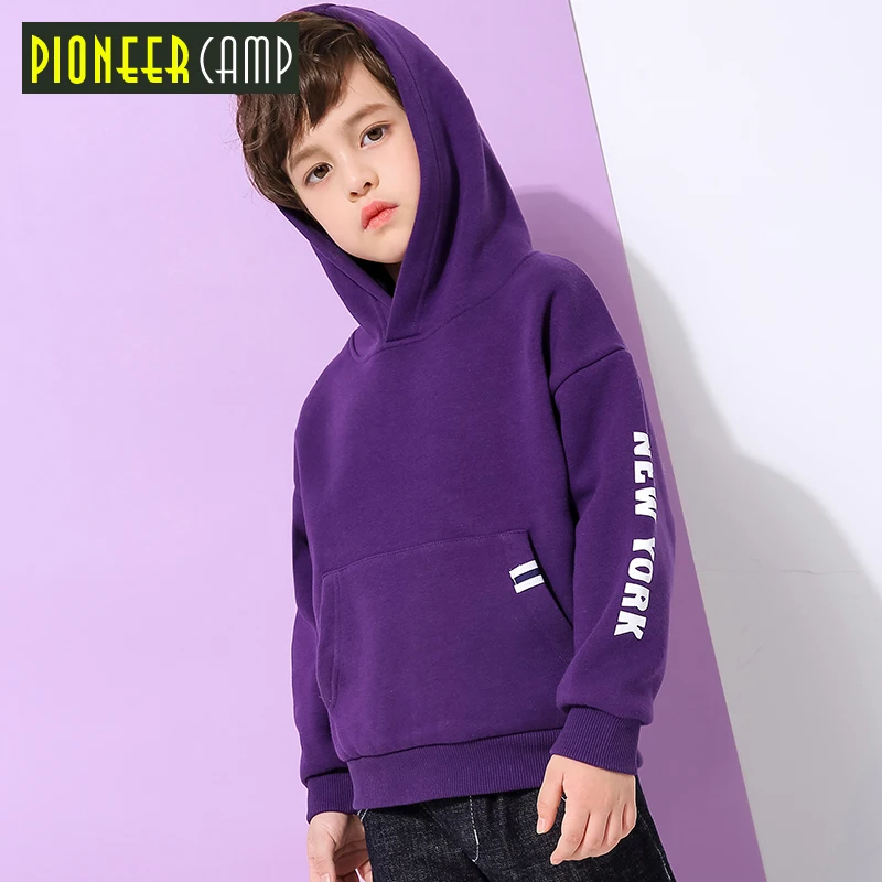 Pioneer camp/новая детская футболка из плотного флиса одежда для мальчиков модная с