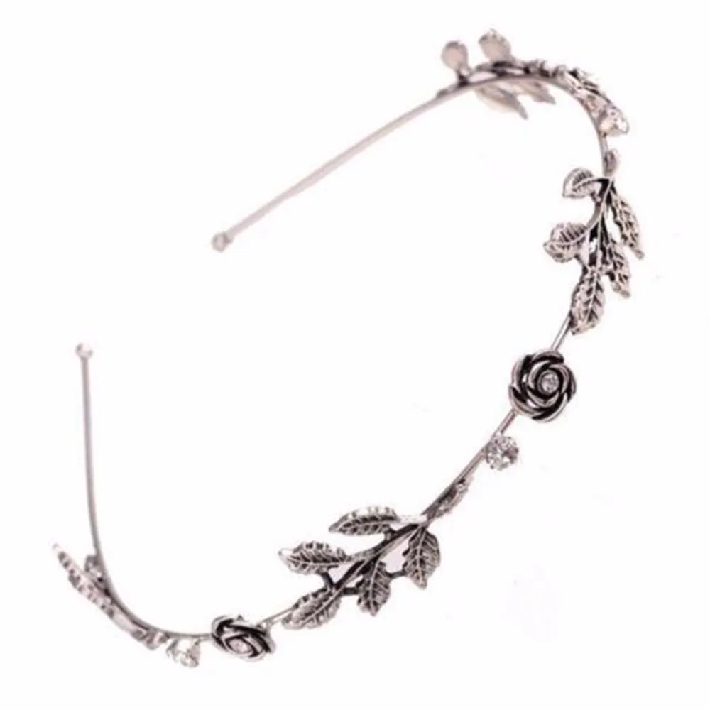imixlot Fashion Women Lady Leaves Flowers Crystal Head Chain Elegant Jewelry Headbands | Украшения и аксессуары