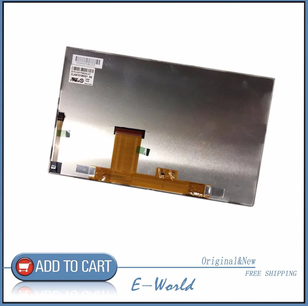 

Original 10.1inch LCD screen CLAA101WK01 XN for Car DVD free shipping
