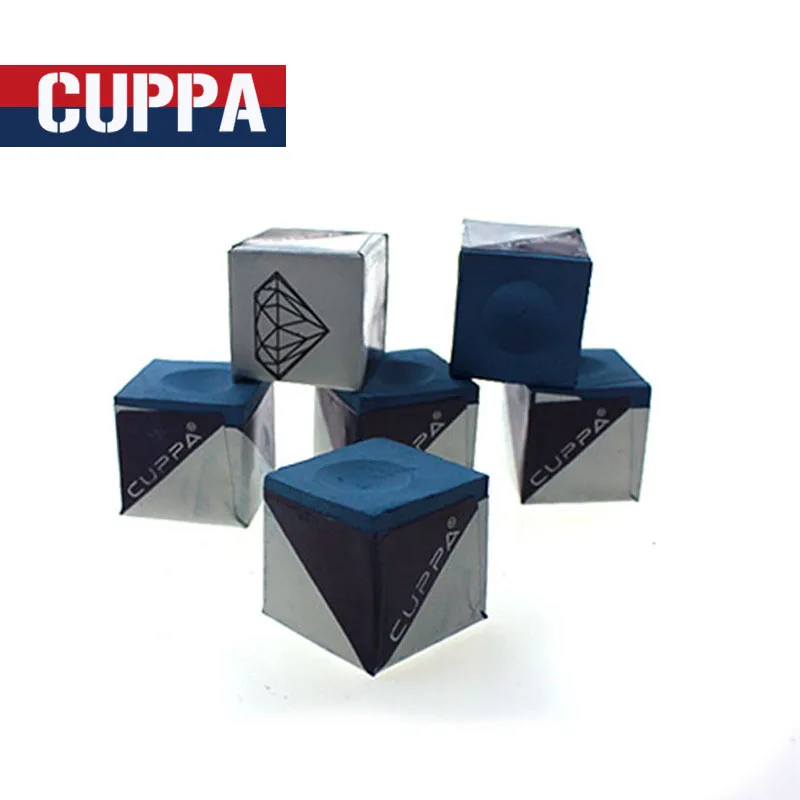 2 шт./партия Cuppa жирный бильярдный мел синий бильярдный аксессуары Китай