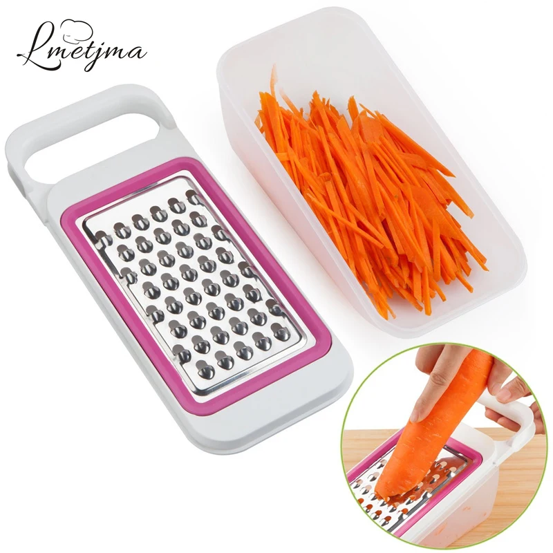 Регулируемая овощерезка из нержавеющей стали 5 в 1 LMETJMA LK0728C|carrot grater|potato cuttervegetable