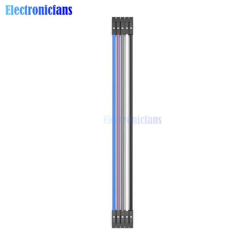 

10PCS 5PIN Dupont Line female to female Pitch 20CM Double Head 5P 5 pin Jumper Cable Wire For PCB Connector