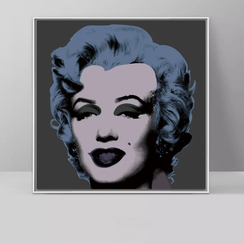 Декоративное искусство Мэрилин Монро много цветов от ANDY WARHOL художественная роспись стен картины портретное искусство для гостиной домашний декор - Цвет: 196703