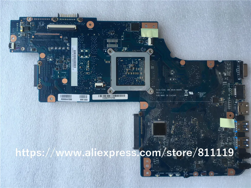 Материнская плата H000041530 для ноутбука Toshiba Satellite L850D C850 C855 площадь CSAC UMA материнская