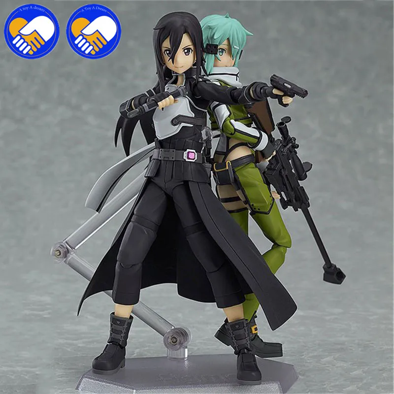Аниме Figma 264 Sword Art Online II kiito ALO ver. ALOver Kirigaya Kazuto ПВХ фигурка Коллекционная модель