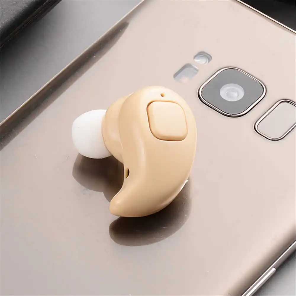 Цвет: желтый Новые мини Bluetooth беспроводные наушники-вкладыши Hands Free наушники горячие спортивные наушники бас гарнитура - Цвет: Цвет: желтый