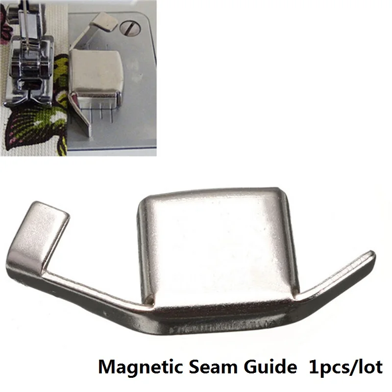 Magnetic Seam Guide Различные иглы для швейной машины прижимная лапка нить DIY промышленные и бытовые оверлочные швейные машины аксессуары инструменты для дома - Цвет: Magnetic Seam Guide