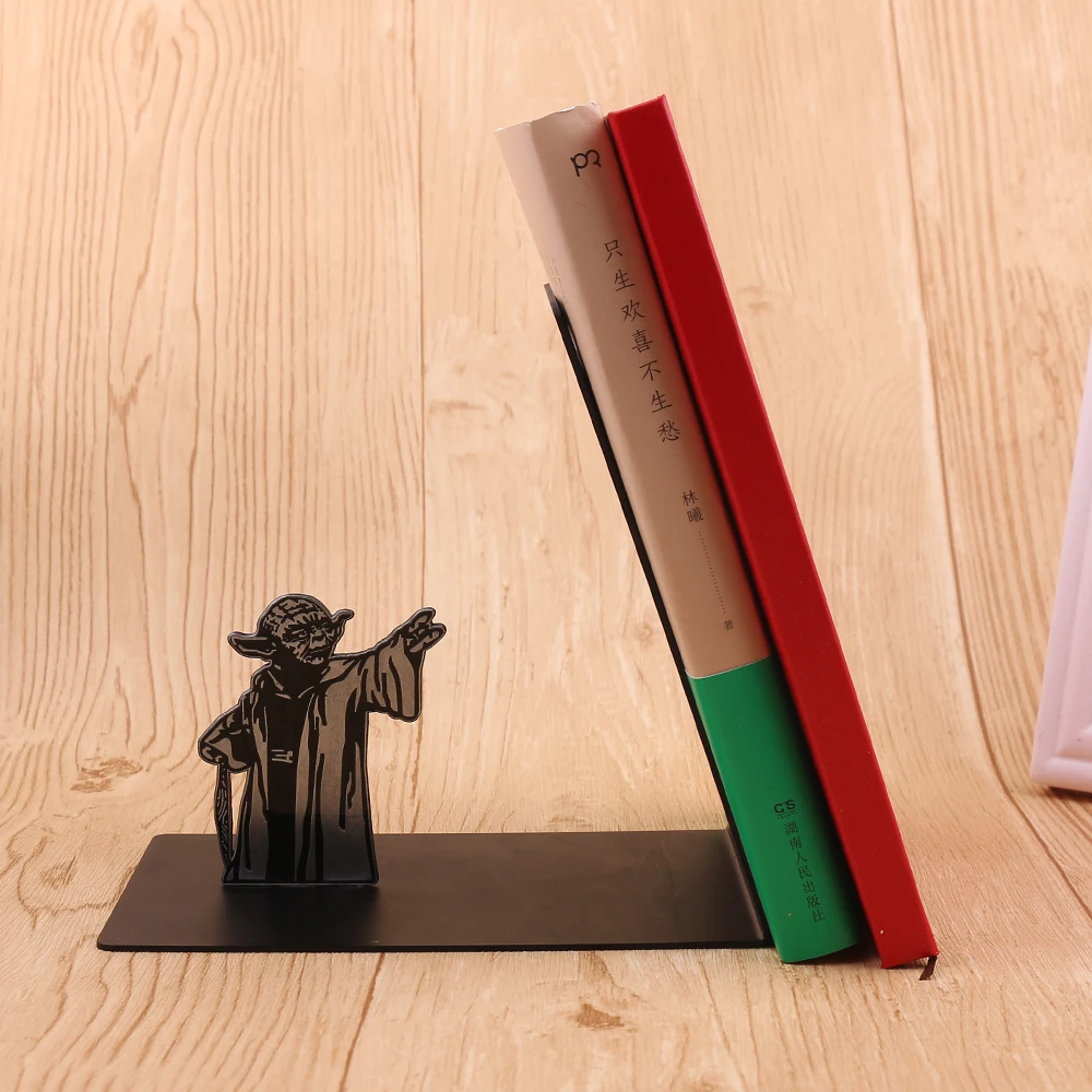Звездные войны Мастер Йода книжная полка из нержавеющей стали книжный стоп книжный шкаф Высокое качество украшения студента читать Фетиш подарок на день рождения