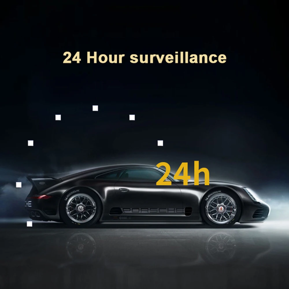 AWESAFE OBD Buck линии автомобиля Камера 24 часов парковка мониторинга Антирадары камера