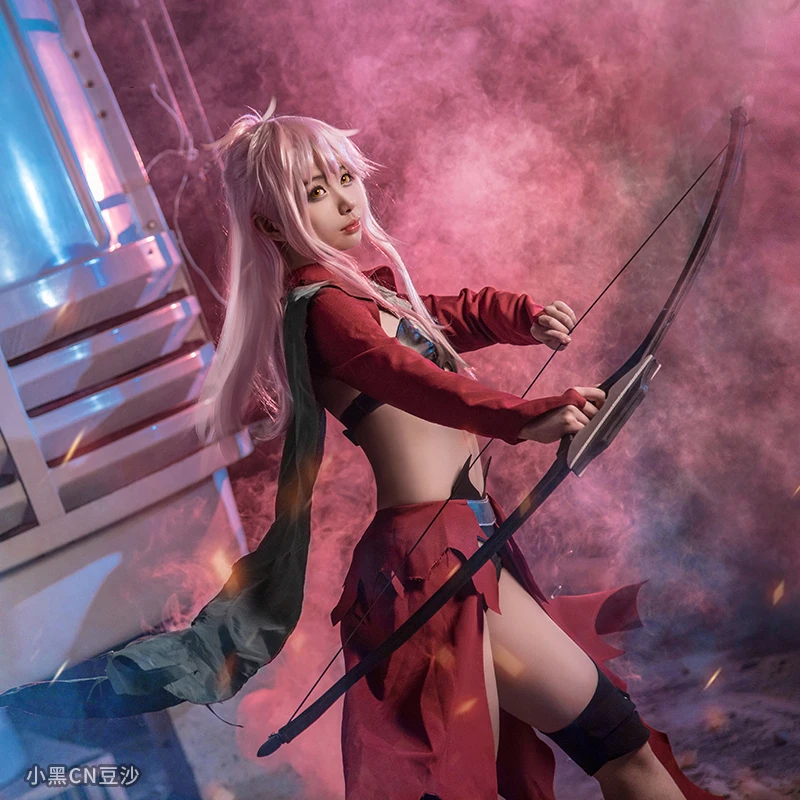 Аниме! Fate/kaleid liner 3rei Illyasviel Сексуальная Красная униформа для девочек костюм