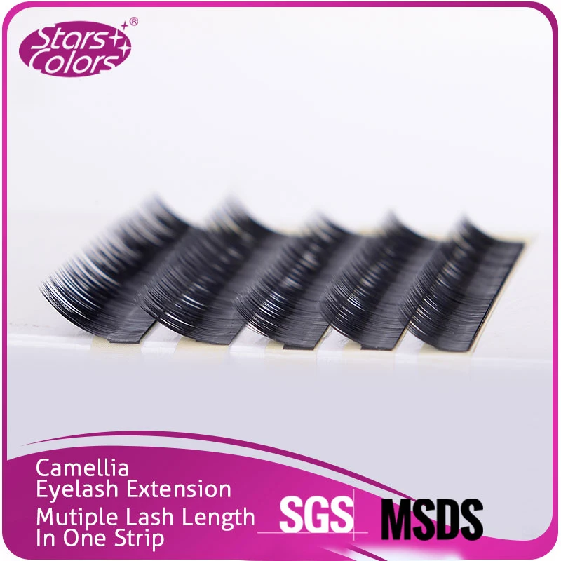 10 коробок/лот Натуральные 0,07 мм Супер Мягкие Шелковые Ресницы Камелии Искусственный Мех Ресниц Ложные Глазные Ресницы Макияжные Инструменты.