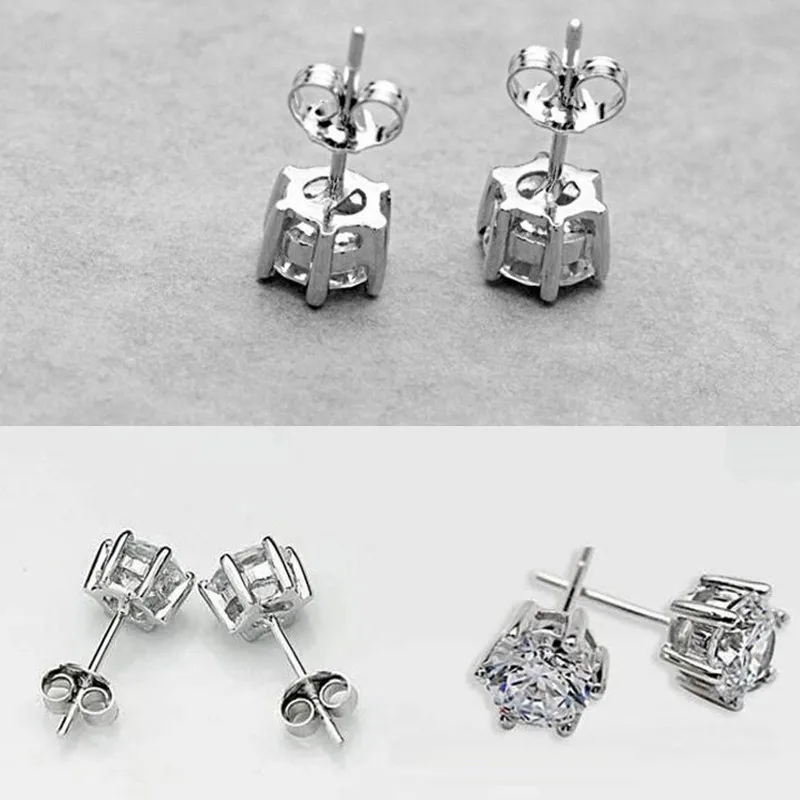 SHDEDE CZ Кристалл от Swarovski серьги гвоздики для женщин любовника Рождественский подарок модные юбилейные украшения аксессуары+* WHB102