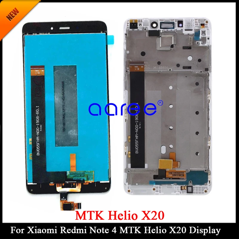 100% протестированный класс AAA для Xiaomi Redmi Note 4 ЖК-дисплей ЖК-экран сенсорный