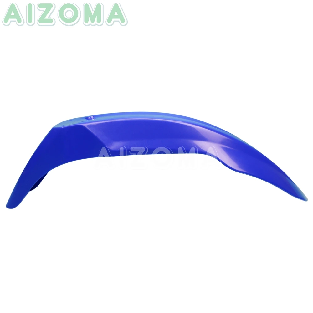 Синее переднее крыло для мотокросса, Гоночное крыло для Honda Kawasaki Yamaha WR YZ TTR WRF 125 250 450 426 500 Универсальный
