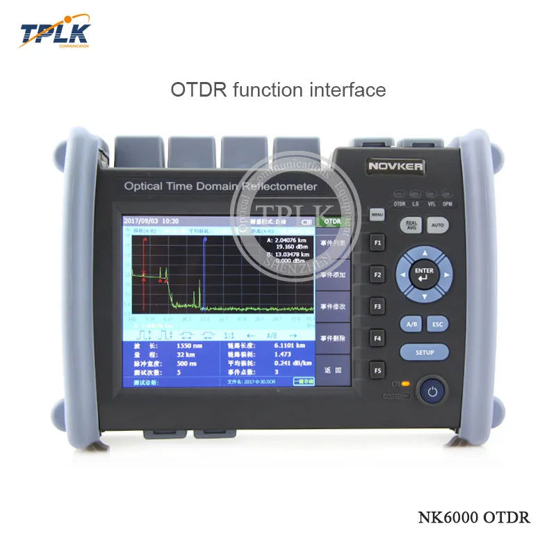 Лучшая цена OTDR NK6000 SM 1310/1550nm 35/33dB высококачественный детектор дефектов