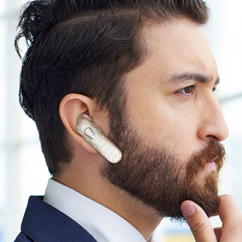 Мини Bluetooth наушники Aimitek спортивные беспроводные бизнес гарнитура громкой связи