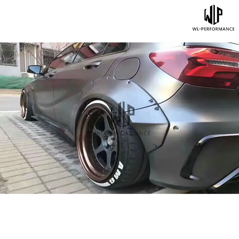 W176 высокое качество FRP Неокрашенный комплект для кузова автомобиля