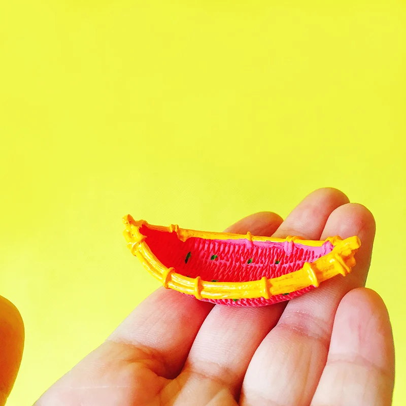 1 peach boat Парусная лодка/Кукольный дом/миниатюры/Прекрасный милый/Сказочный Садовый Гном/мох Декор террариума/ремесла/Бонсай/фигурка/diy принадлежности - Цвет: 1 peach boat