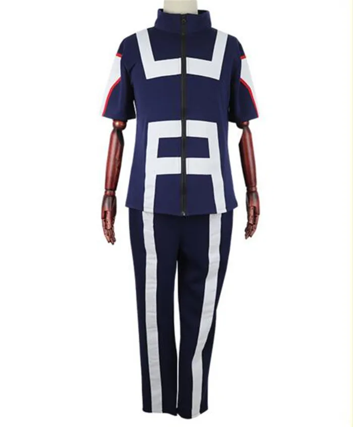 Спортивная одежда моя геройская Академия JP Аниме Boku no Hero Bakugou Katsuki Iida Tenya Todoroki Shouto