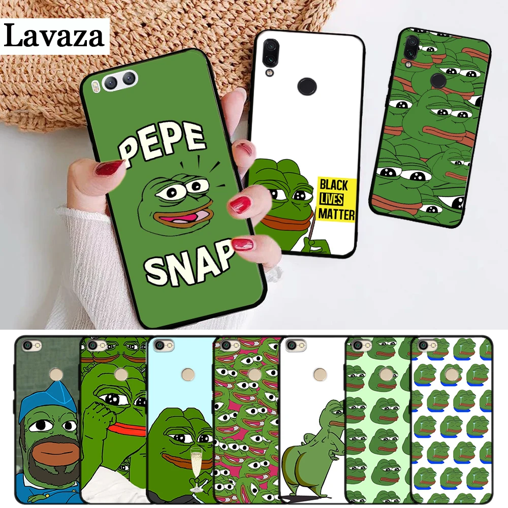 Цветной милый силиконовый чехол Lavaza с принтом лягушки для Xiaomi Redmi 4A 4X 5 5A 6 6A 7 7A 8 8A K20