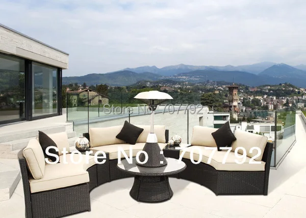 2017 Новый дизайн ротанговая круглая уличная мебель|round outdoor furniture|outdoor designer