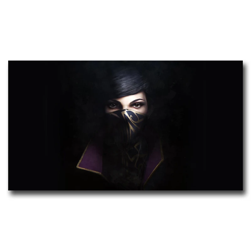 FOOCAME Dishonored The Outsider видео игра Искусство Шелковый плакат печатает домашний Декор стены картина 11x20 16x29 20x36 дюймов - Цвет: 006
