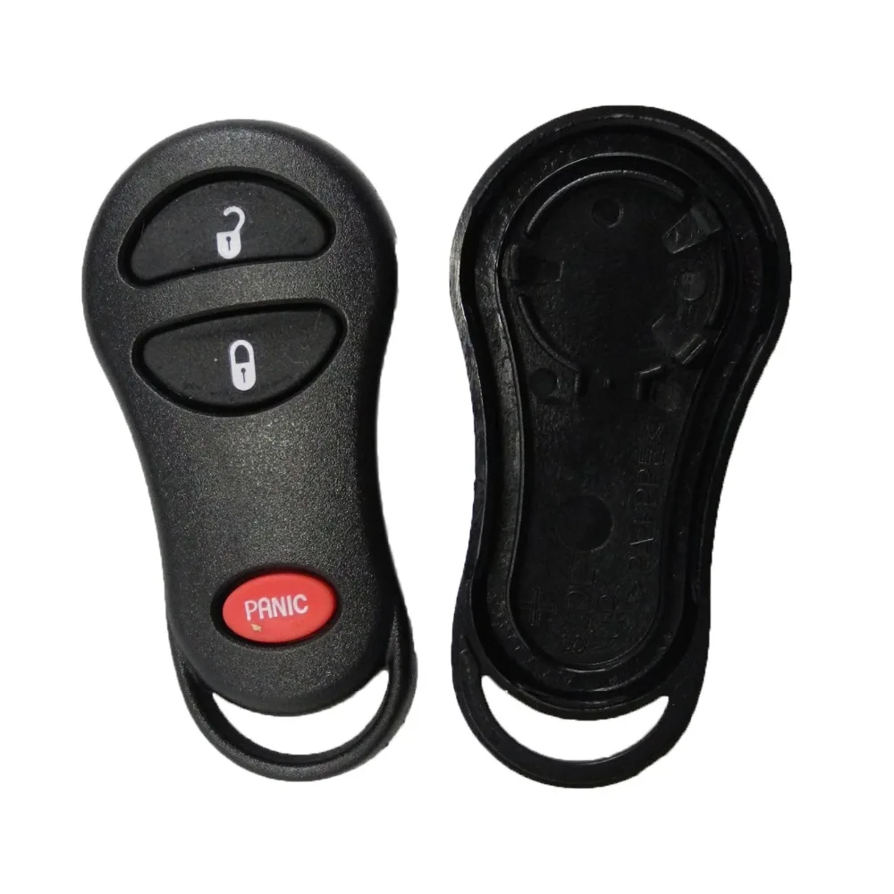 Дистанционный чехол для ключа автомобиля 2 + 1 кнопки Chrysler PT Cruiser город и страна Dodge