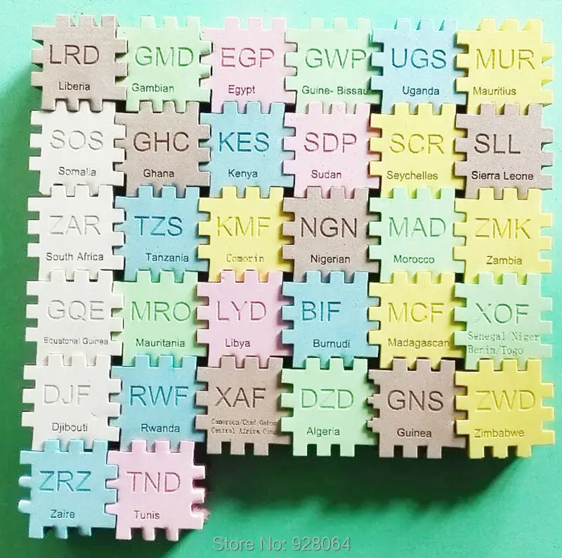 Детская игрушка/Название Европы/код монеты/головоломка/детский коврик для