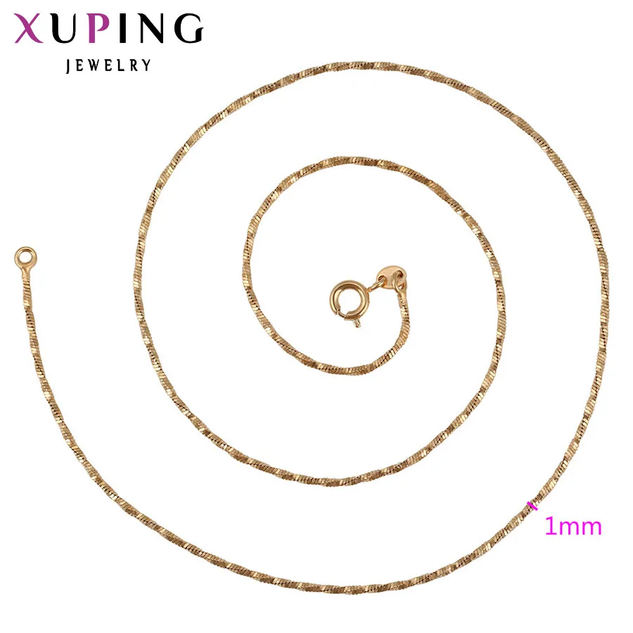 Модное Ожерелье Xuping новый дизайн большое длинное ожерелье золотого цвета с