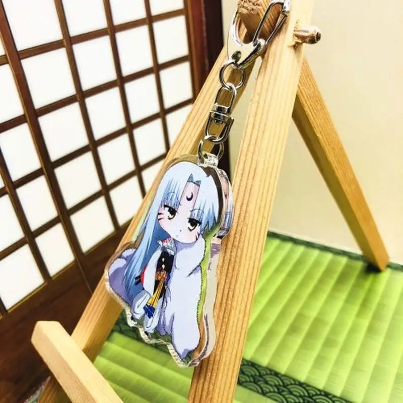 2 вида акриловых брелоков аниме модель мультфильм Inuyasha Sesshoumaru прозрачный